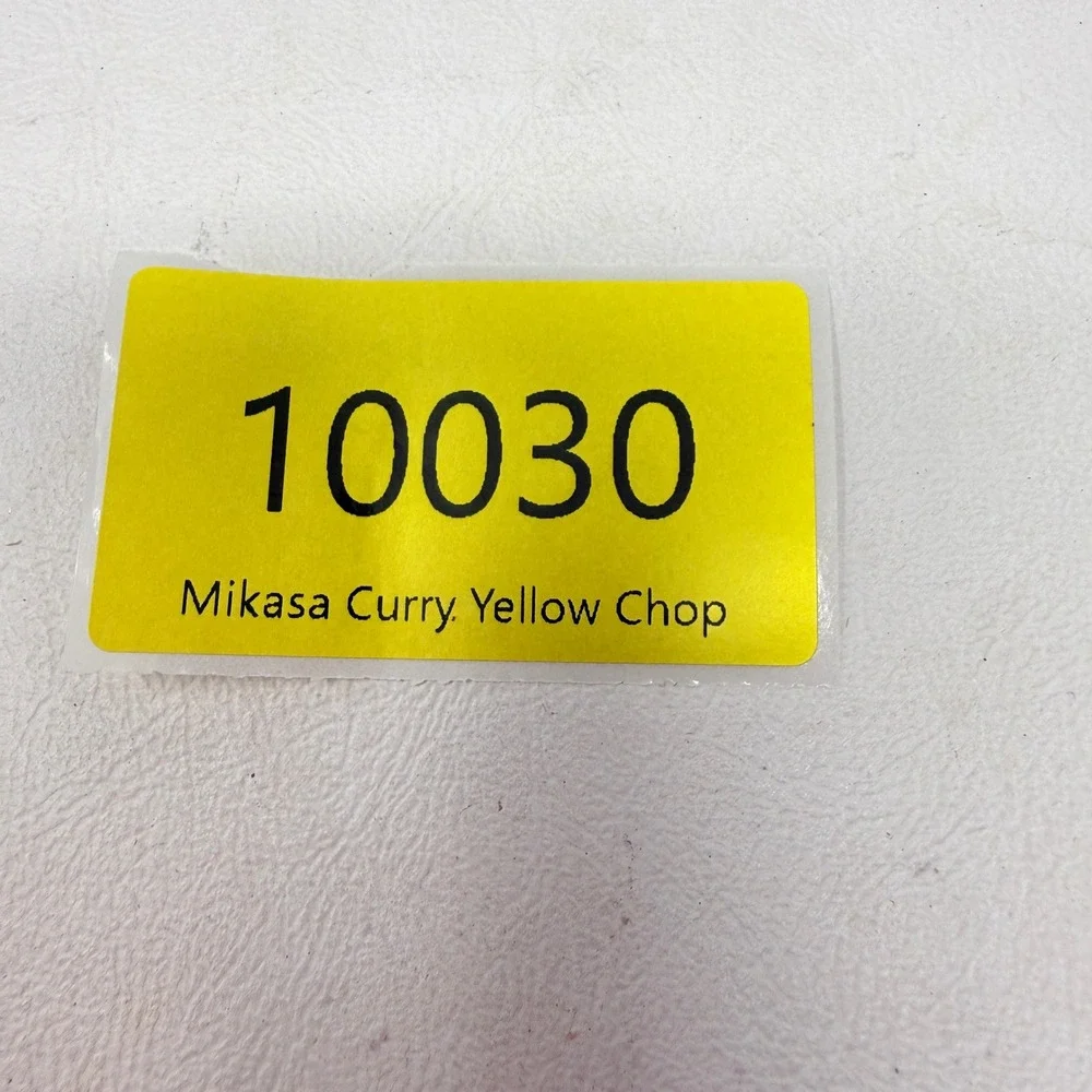 Mikasa TerraStone Curry Yellow Brown Chop Plate Sandwich 12